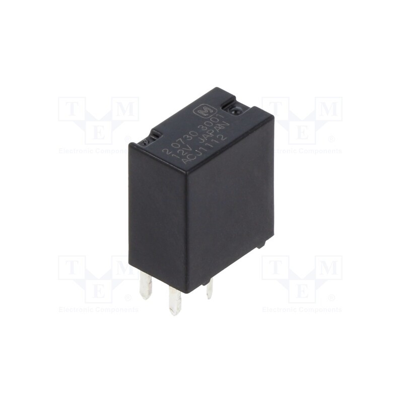 10 pcs : ACJ1112J - Relay: electromagnetic, SPDT, Ucoil: 12VDC, Icontacts max: 25A
