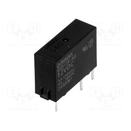 10 pcs : G6D-1A-ASI 12VDC - Relay: electromagnetic, SPST-NO, Ucoil: 12VDC, Icontacts max: 5A