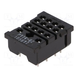 10 pcs : PY14-02 - Socket, PIN: 14, 5A, 250VAC, H3YN-2,H3YN-4,MY4,MY4N,PY14-02, PCB