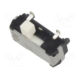 10 pcs : CL-SB-12B-11 - Switch: slide, Pos: 2, SPDT, 0.2A/12VDC, ON-ON, SMT, Leads: straight