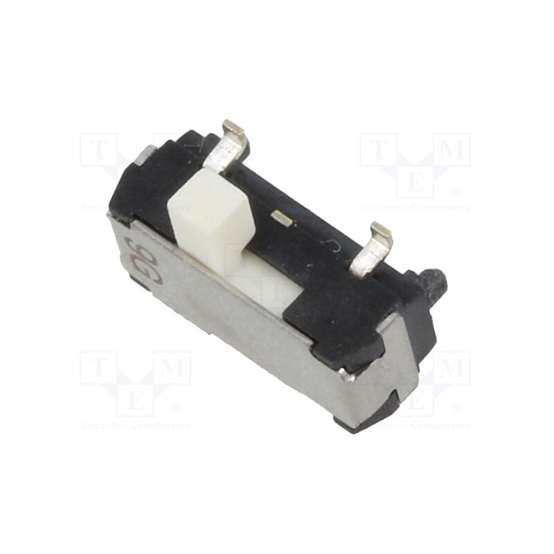 10 pcs : CL-SB-12B-11 - Switch: slide, Pos: 2, SPDT, 0.2A/12VDC, ON-ON, SMT, Leads: straight