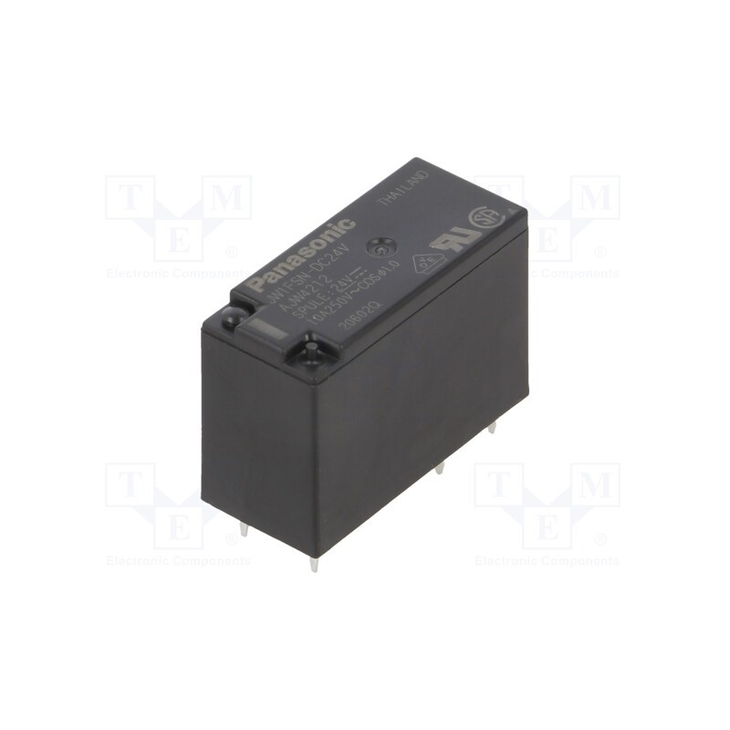 10 pcs : JW1FSN24ULCSAT - Relay: electromagnetic, SPDT, Ucoil: 24VDC, Icontacts max: 10A