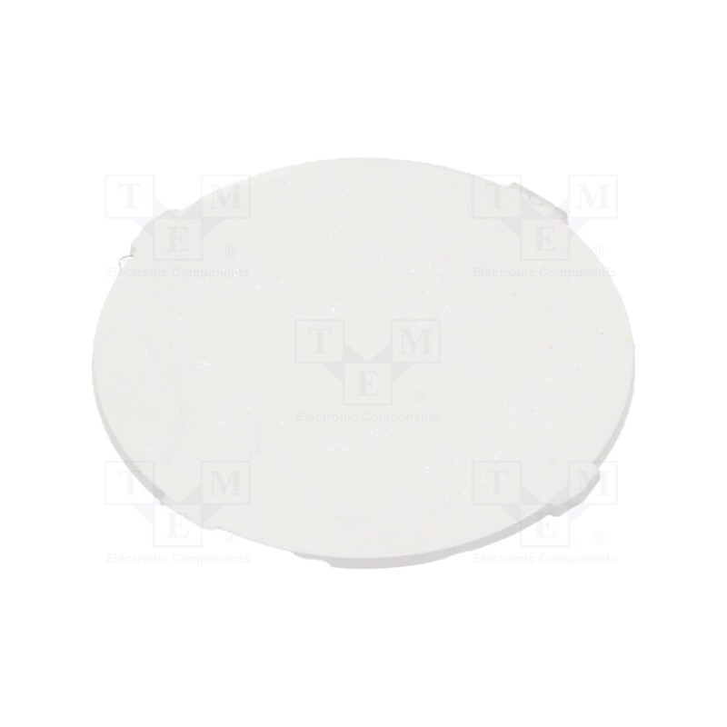 10 pcs : 61-9707.7 - Label, 61, Ø19.7mm, Body: transparent, plastic