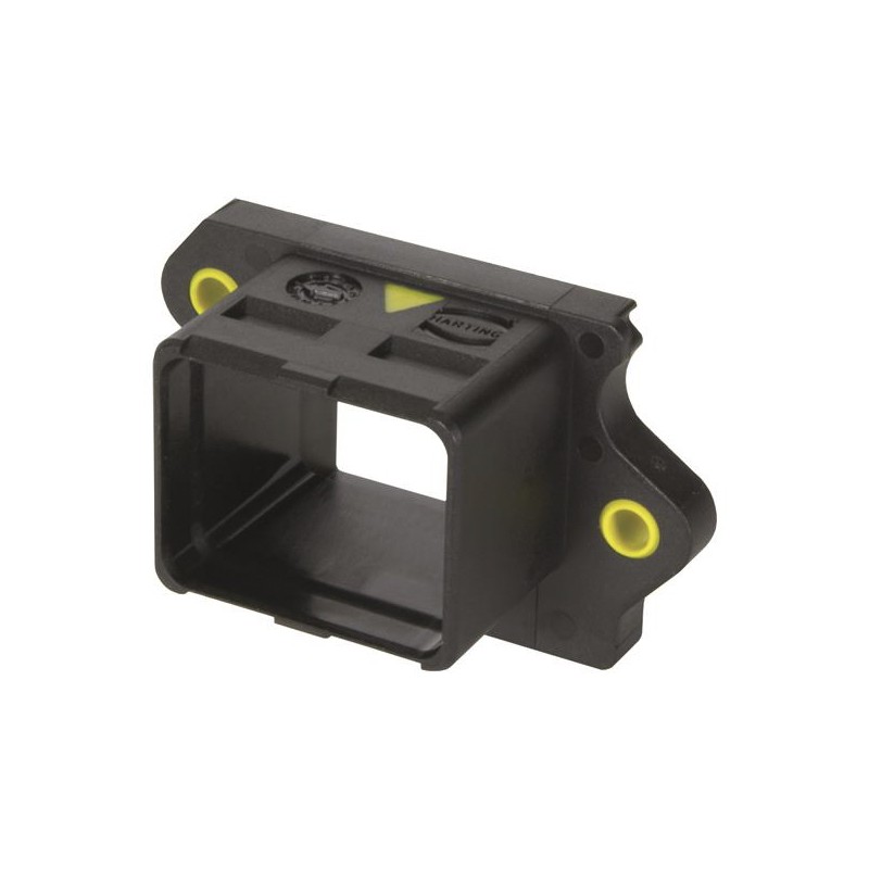 1 pcs - Compact Housing, HARTING PushPull for use with Vertical RJ Jack 09 45 551 1103
