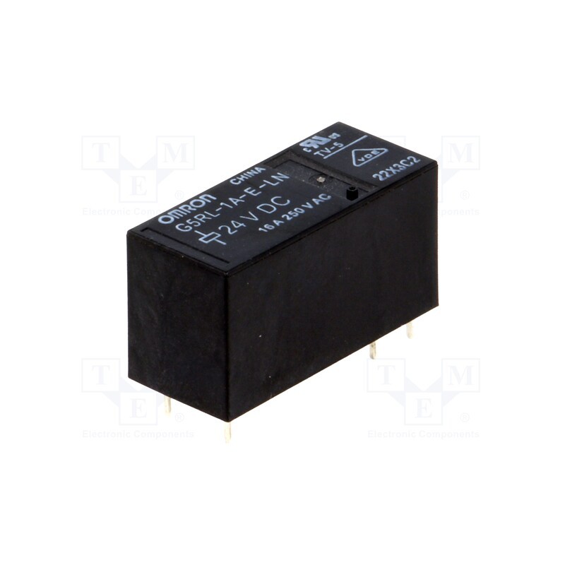 10 pcs : G5RL-1A-E-LN 24VDC - Relay: electromagnetic, SPST-NO, Ucoil: 24VDC, Icontacts max: 16A