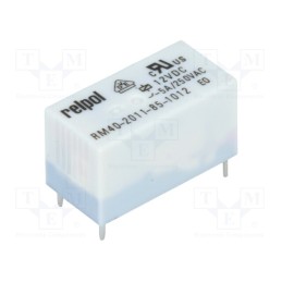 10 pcs : RM40-2011-85-1012 - Relay: electromagnetic, SPDT, Ucoil: 12VDC, 5A, 5A/250VAC, 5A/30VDC