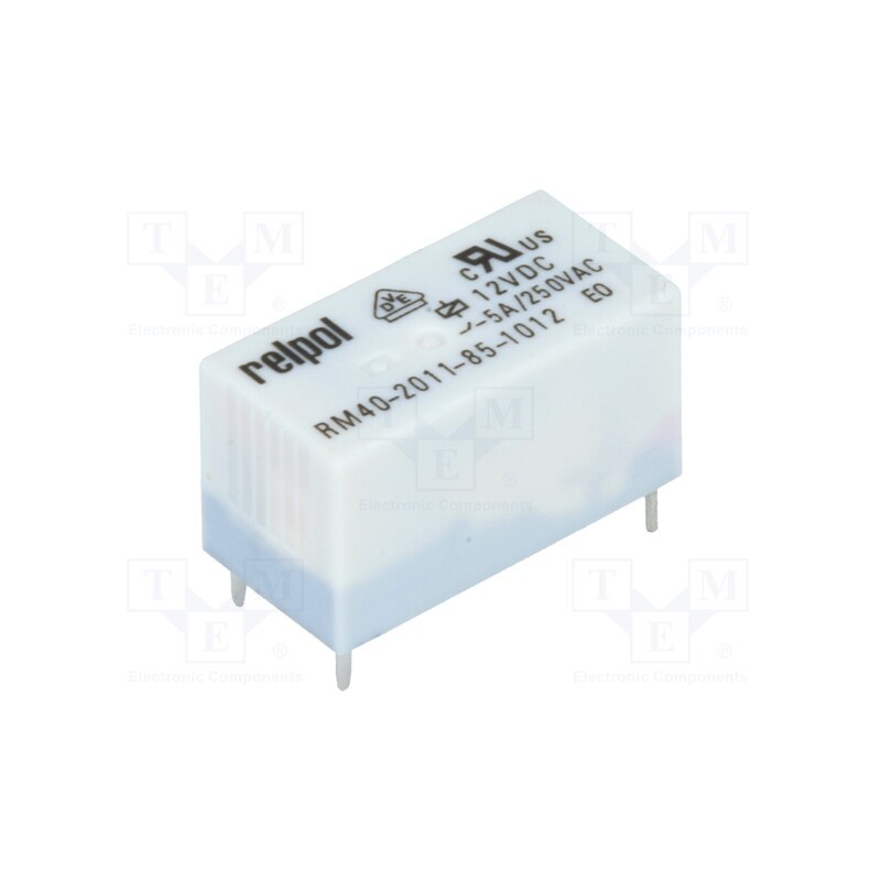 10 pcs : RM40-2011-85-1012 - Relay: electromagnetic, SPDT, Ucoil: 12VDC, 5A, 5A/250VAC, 5A/30VDC