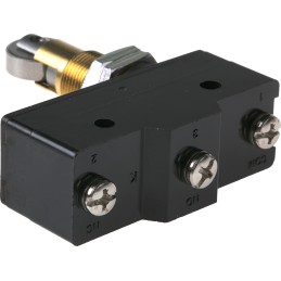 1 pcs - Omron Roller Plunger Limit Switch, NO/NC, IP00, SPDT, 500V ac Max, 15A Max
