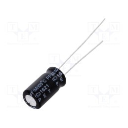 50 pcs : PF1H470MNN6311U - Capacitor: electrolytic, THT, 47uF, 50VDC, Ø6.3x11mm, Pitch: 2.5mm