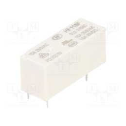 10 pcs : HF118F/012-1HS5T - Relay: electromagnetic, SPST-NO, Ucoil: 12VDC, 10A, 10A/250VAC