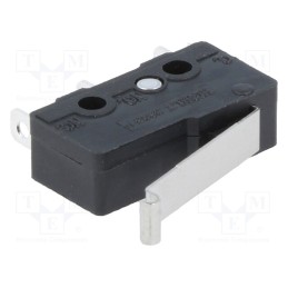 10 pcs : SS0504A - Microswitch SNAP ACTION, 3A/250VAC, SPDT, Rcont max: 30mΩ, Pos: 2