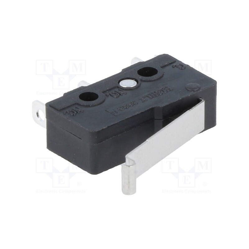 10 pcs : SS0504A - Microswitch SNAP ACTION, 3A/250VAC, SPDT, Rcont max: 30mΩ, Pos: 2