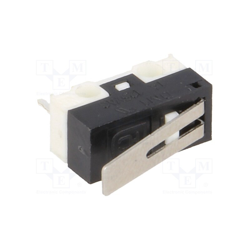 10 pcs : DM-101P-30-3 - Microswitch SNAP ACTION, 1A/125VAC, with lever, SPDT, ON-(ON)