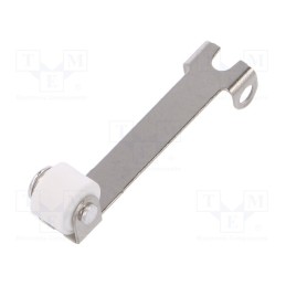 10 pcs : 7140261 - Lever with roller, 21.5mm, DC series, Colour: silver, DC