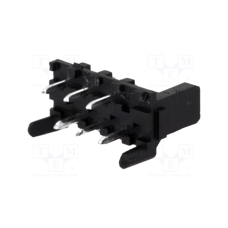 10 pcs : 903250006 - Socket, wire-board, male, PIN: 6, 1.27mm, THT, PicoFlex, 1.2A, tinned