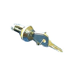 1 pcs - IP66, IP67 Keylock Switch, DPST, 1 A @ 115 V ac 2-Way Common-Key