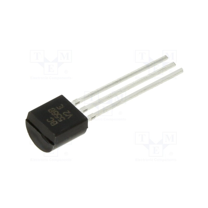 10 pcs : BC556BBK - Transistor: PNP, bipolar, 65V, 0.1A, 500mW, TO92