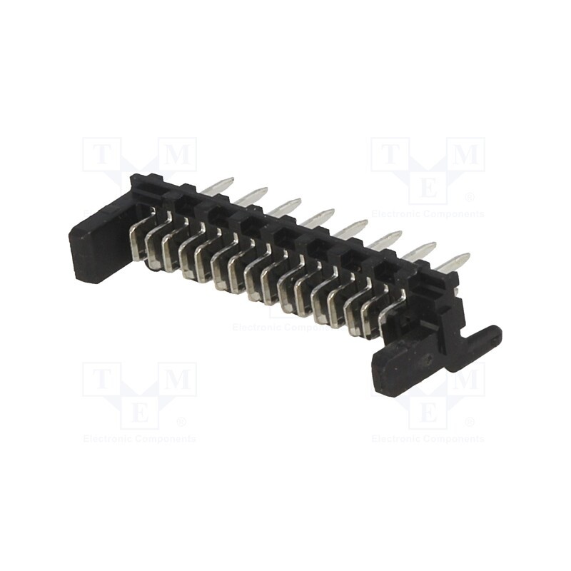 10 pcs : 903250016 - Socket, wire-board, male, PIN: 16, 1.27mm, THT, PicoFlex, 1.2A, 250V