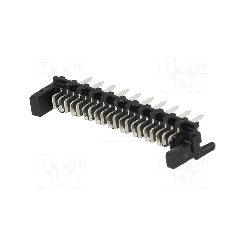 10 pcs : 903250020 - Socket, wire-board, male, PIN: 20, 1.27mm, THT, PicoFlex, 1.2A, 250V