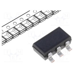 10 pcs : 74LVC1G157GV-Q100H - IC: digital, multiplexer, Ch: 1, IN: 2, CMOS,TTL, SMD, SC74, LVC
