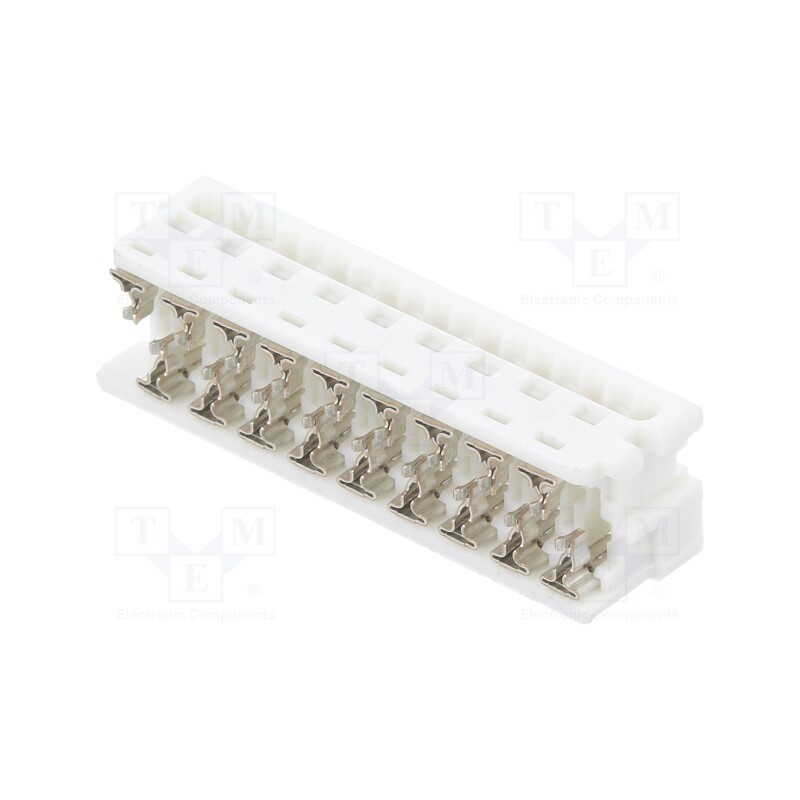 10 pcs : 903270318 - Plug, wire-board, female, PIN: 18, 1.27mm, IDC, for ribbon cable