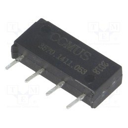 10 pcs : 3570.1411.053 - Relay: reed switch, SPST-NO, Ucoil: 5VDC, 500mA, max.200VDC, 10W