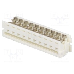 10 pcs : 903270320 - Plug, wire-board, female, PIN: 20, 1.27mm, IDC, for ribbon cable