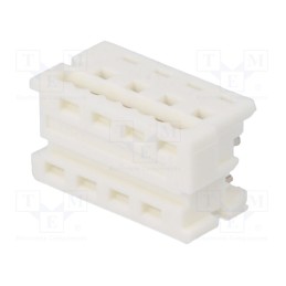 10 pcs : 90327-3308 - Plug, wire-board, female, PIN: 8, 1.27mm, IDC, for ribbon cable