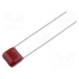 50 pcs : JFH02A104K050000B - Capacitor: polyester, 100nF, 100VDC, 5mm, ±10%, 7.5x7x4mm, -55÷85°C