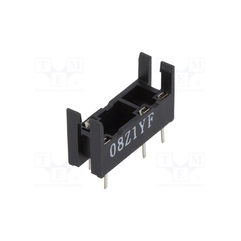10 pcs : P6D-04P - Socket, PIN: 4, PCB, Series: G6D
