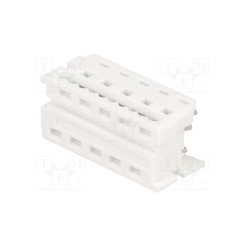 10 pcs : 903273310 - Plug, wire-board, female, PIN: 10, 1.27mm, IDC, for ribbon cable