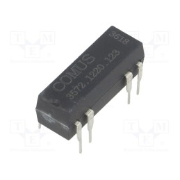 10 pcs : 3572.1220.123 - Relay: reed switch, DPST-NO, Ucoil: 12VDC, 500mA, max.150VDC, 10W