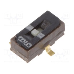 10 pcs : CJS-1200B - Switch: slide, Pos: 2, SPDT, 0.1A/6VDC, ON-ON, SMT, Leads: straight