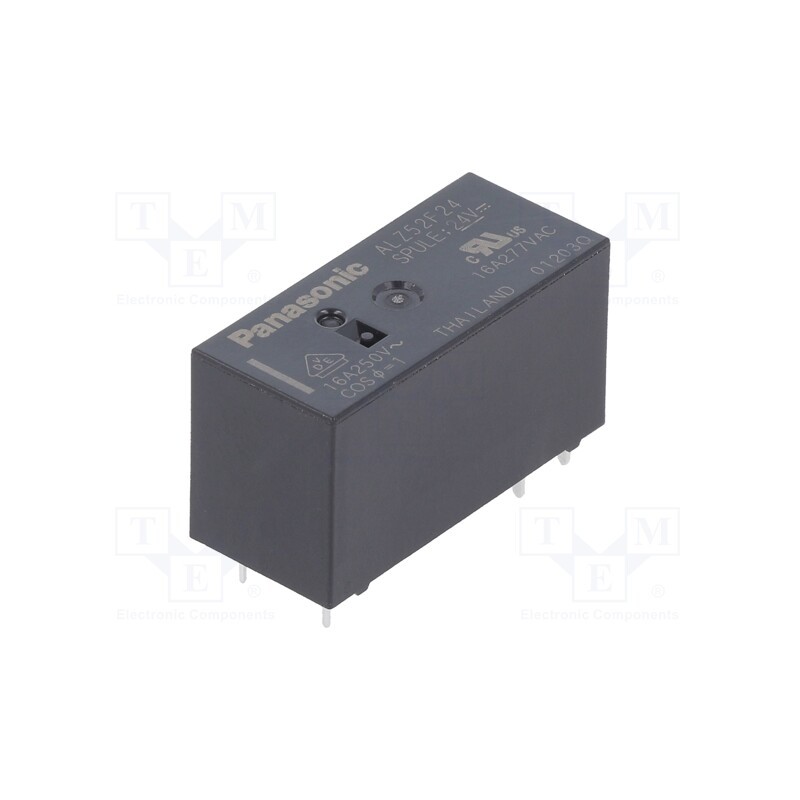 10 pcs : ALZ52F24 - Relay: electromagnetic, SPST-NO, Ucoil: 24VDC, Icontacts max: 16A