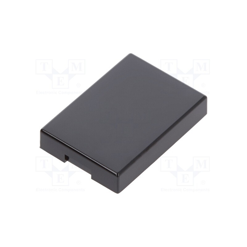 10 pcs : AT4116A - Cap, UB series, 17x12x3mm, black, UB