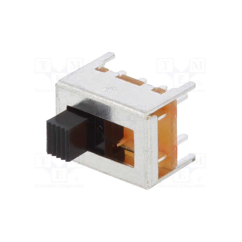 10 pcs : OS203013MT6QN1 - Switch: slide, Pos: 3, DP3T, 0.1A/12VDC, ON-ON-ON, THT, -30÷70°C