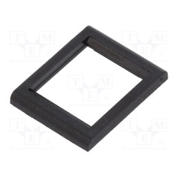 10 pcs : 615602263 - Bezel, black