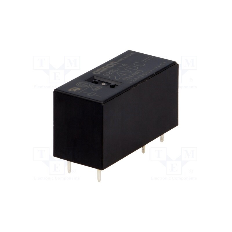 10 pcs : G2RL-14 24VDC - Relay: electromagnetic, SPDT, Ucoil: 24VDC, Icontacts max: 12A