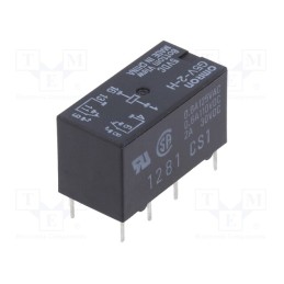 10 pcs : G5V-2-H 5DC - Relay: electromagnetic, DPDT, Ucoil: 5VDC, Icontacts max: 2A, PCB