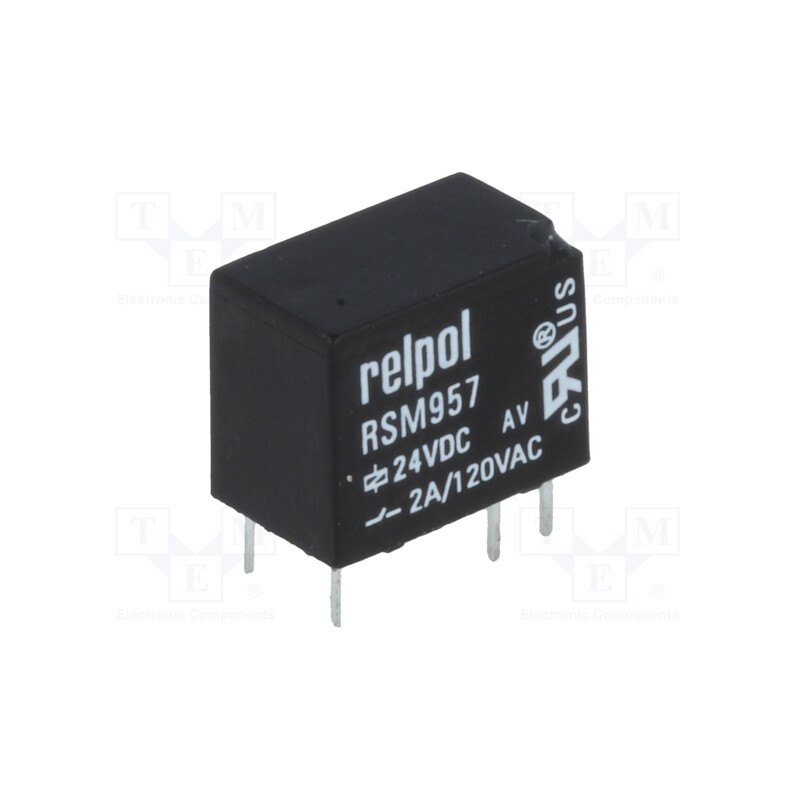 10 pcs : RSM957-0111-85-S024 - Relay: electromagnetic, SPDT, Ucoil: 24VDC, 2A, 2A/120VAC, 2A/24VDC