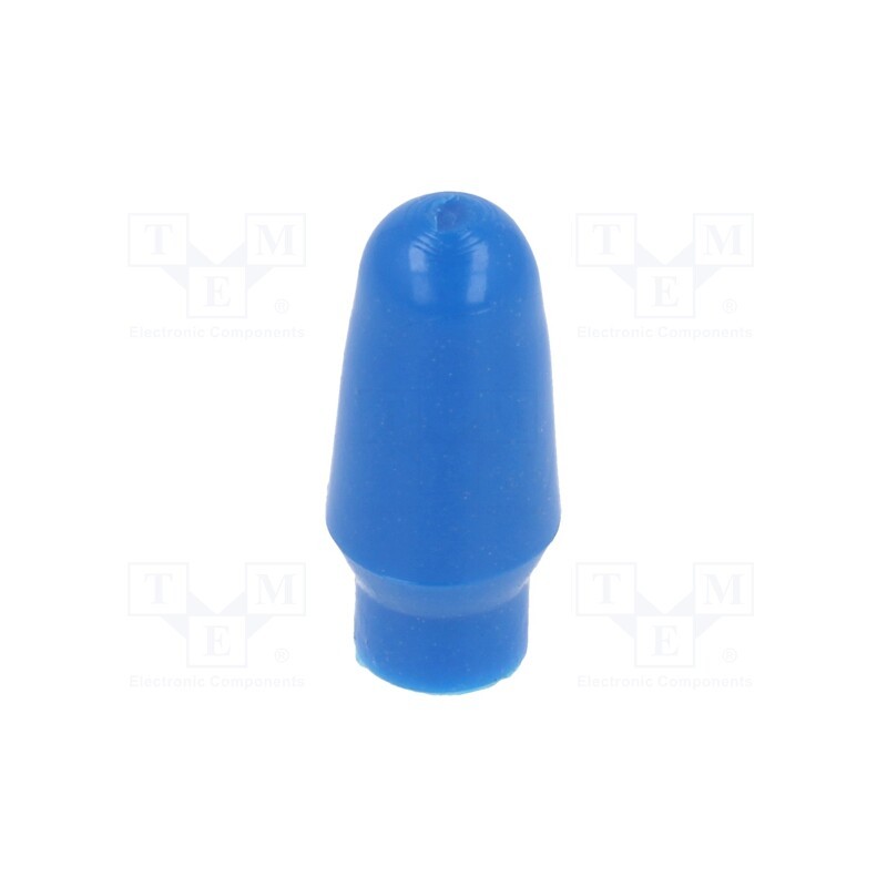 10 pcs : C 1104 - Cap, push-in, Mat: PVC, Body: blue, Illumin: none, MTA