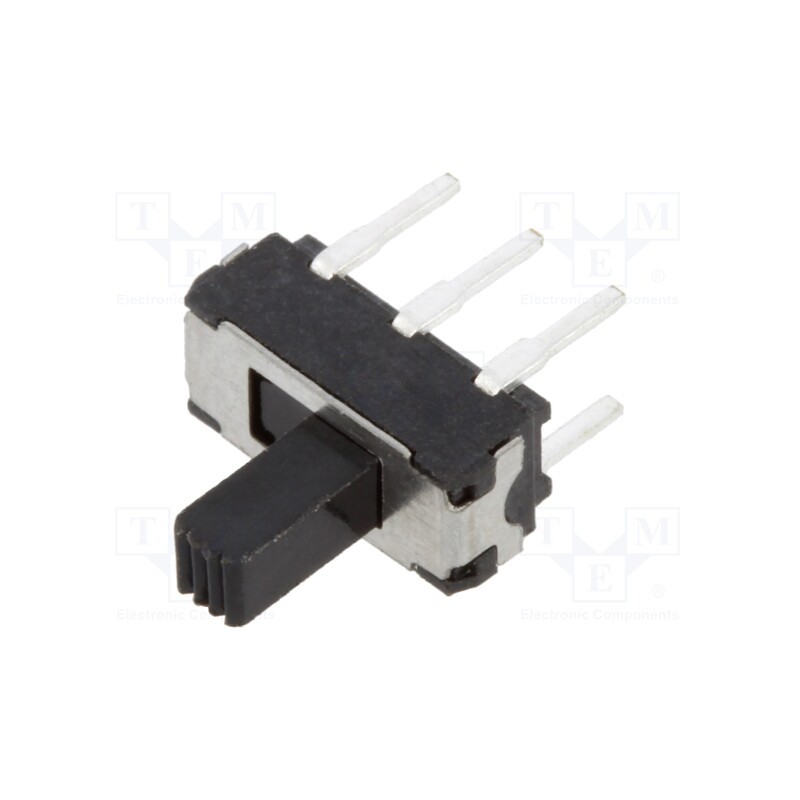10 pcs : EG1271A - Switch: slide, Pos: 2, SPDT, 0.3A/30VDC, BBM (non-shorting),ON-ON