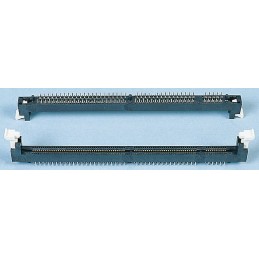 1 pcs - E-TEC 2.54mm Pitch 168 Way, Straight Through Hole Mount DIMM Socket ,3.3 V ,1.0A