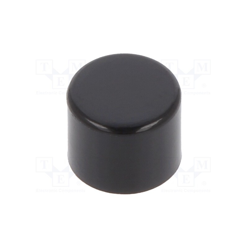 10 pcs : AT475A - Cap, AB series,BB series, Ø5.1x4mm, black, AB