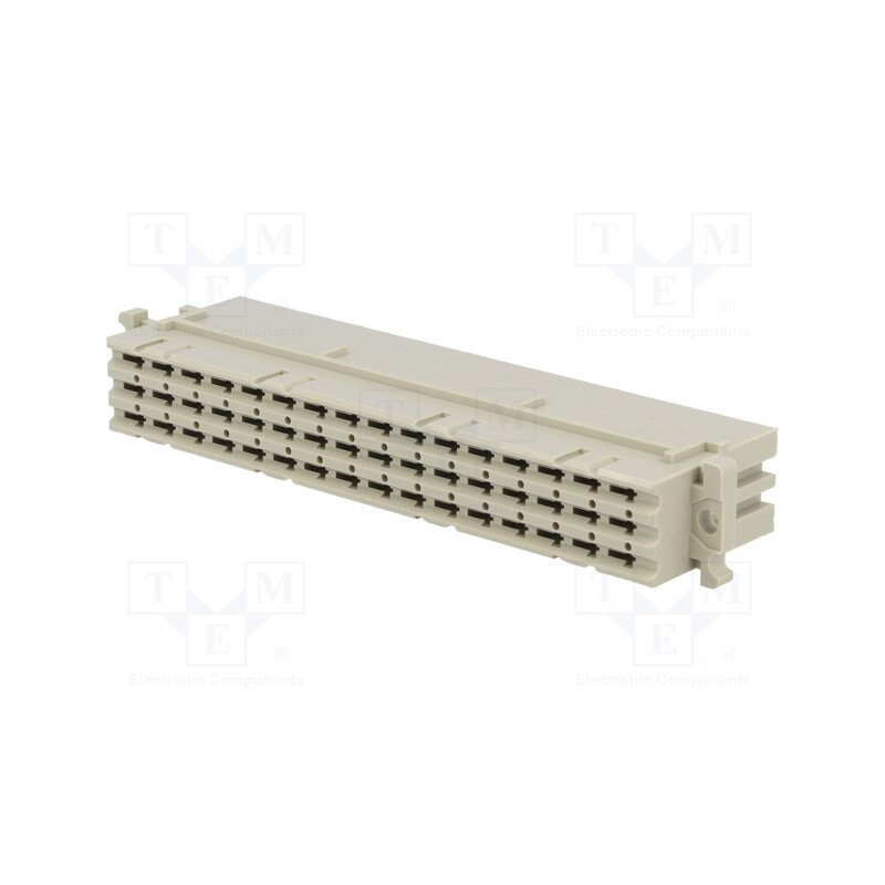 10 pcs : 9062483201 - Plug, DIN 41612, w/o contacts,type F, female, PIN: 48, d+b+z, 6A