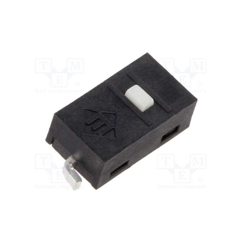 10 pcs : TS20100F070S - Microswitch SNAP ACTION, 0.1A/48VDC, without lever, SPST-NO