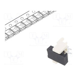 10 pcs : 908140204 - Socket, wire-board, male, PIN: 4, 1.27mm, SMT, PicoFlex, 1.2A, tinned