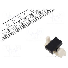 10 pcs : 908140208 - Socket, wire-board, male, PIN: 8, 1.27mm, SMT, PicoFlex, 1.2A, tinned
