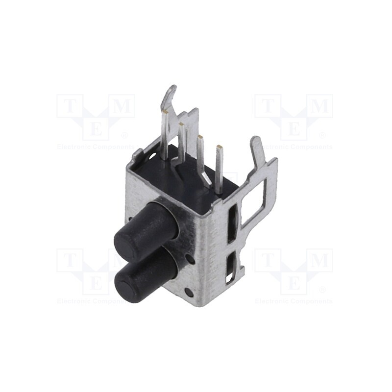 10 pcs : TL2243 - Microswitch TACT, SPST-NO x2, Pos: 2, 0.05A/12VDC, THT, 1.77N