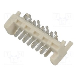 10 pcs : 908140808 - Socket, wire-board, male, PIN: 8, 1.27mm, SMT, PicoFlex, 1.2A, tinned